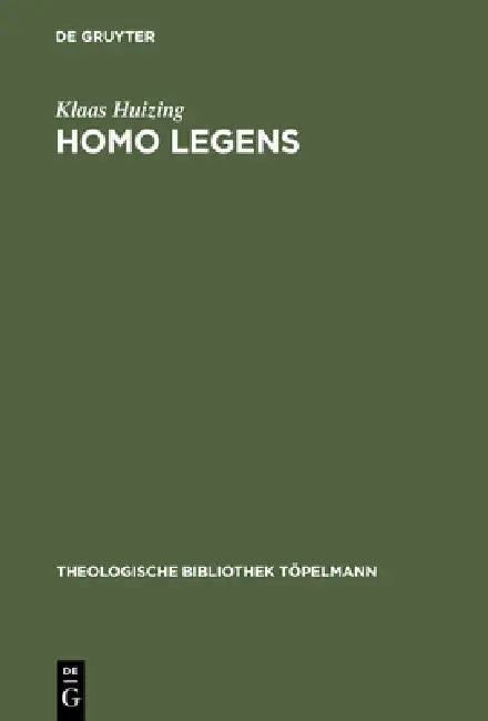 Homo Legens by Klaas Huizing