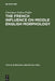 The French Influence on Middle English Morphology: A Corpus-Based Study on Derivation by Christiane Dalton-Puffer