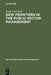 New Frontiers in the Public Sector Management: Trends and Issues in State and Local Government in Europe by Frieder Naschold, Andrew Watt