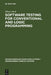 Software Testing for Conventional and Logic Programming by Oliver Jack