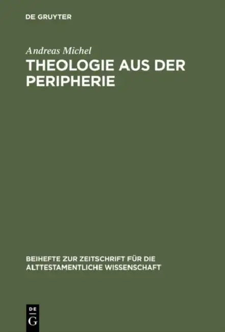 Theologie aus der Peripherie by Andreas Michel