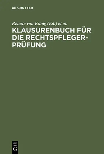 Klausurenbuch Fur Die Rechtspflegerprufung by Susanne Sonnenfeld