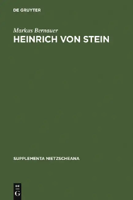 Heinrich von Stein by Markus Bernauer