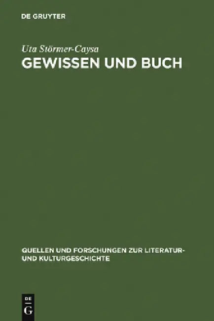 Gewissen und Buch by Uta Störmer-Caysa
