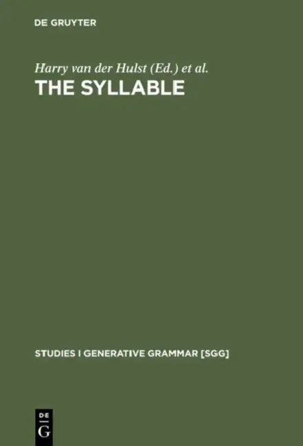 The Syllable by H. C. Van De Hulst, Nancy Ritter