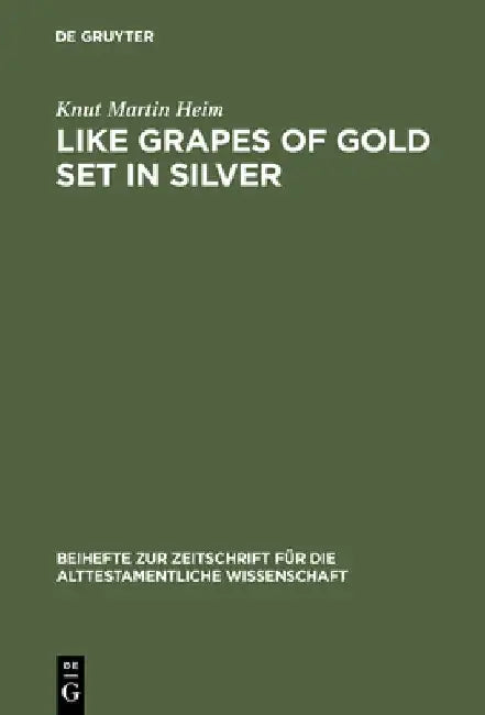 Like Grapes of Gold Set in Silver by Knut Martin Heim