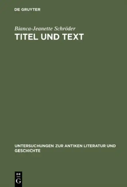 Titel und Text by Bianca-Jeanette Schröder