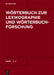 A - C by Herbert Ernst (EDT)/ Biebwenger, Michael (EDT)/ Gouws, Rufus H. (EDT)/ Kammerer, Matthias (EDT)/ Storrer, Angelika (EDT) Wiegand