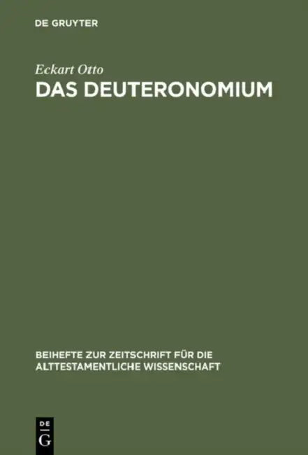 Das Deuteronomium: Politische Theologie Und Rechtsreform in Juda Und Assyrien by Eckart Otto