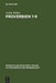 Proverbien 1-9 by Achim Müller