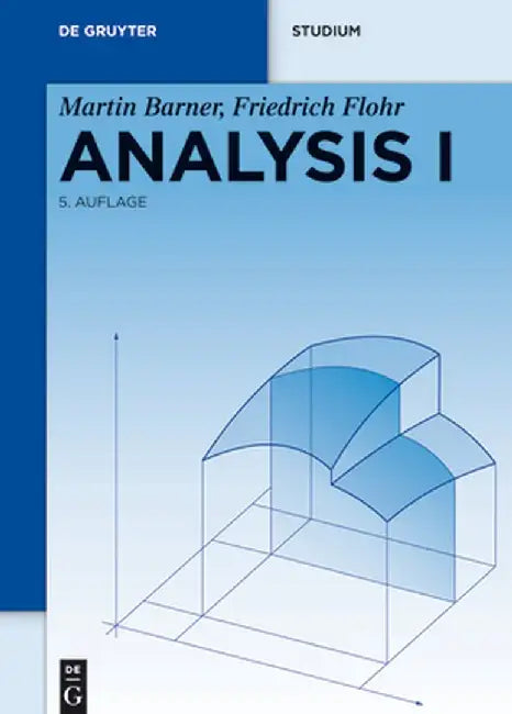 Analysis I by Martin Barner
