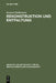 Rekonstruktion und Entfaltung by Konrad Haldimann