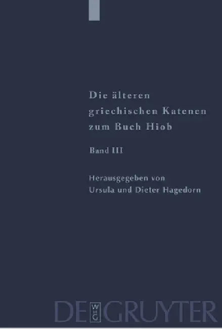 Fragmente Zu Hiob 23,1 - 42,17 by Ursula Hagedorn, Dieter Hagedorn