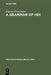 A Grammar of Hdi by Zygmunt Frajzyngier