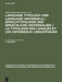 Language Typology and Language Universals / Sprachtypologie Und Sprachliche Universalien / La Typologie Des Langues Et Les Universaux Linguistiques. 2 by Martin Haspelmath, Ekkehard Konig, Wulf Oesterreicher