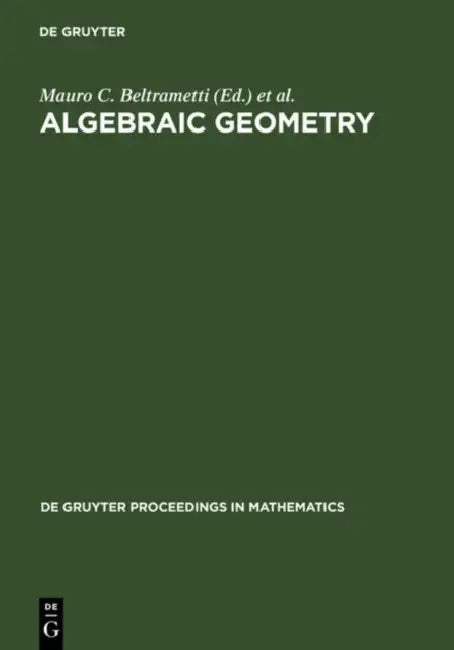 Algebraic Geometry: A Volume in Memory of Paolo Francia by Mauro C. Beltrametti, Fabrizio Catanese, Ciro Ciliberto