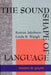 The Sound Shape of Language by Roman Jakobson, Linda R. Waugh, Martha Taylor