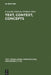 Text, Context, Concepts by Cornelia Zelinsky-Wibbelt