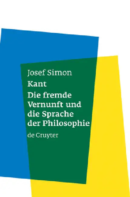 Kant by Josef Simon