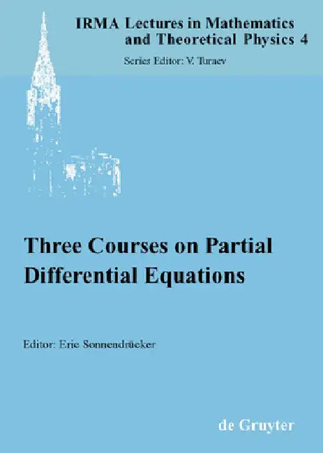 Three Courses on Partial Differential Equations by Eric Sonnendrücker
