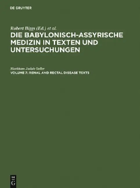 Renal and Rectal Disease Texts by Markham Judah Geller