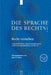 Recht verstehen by Der Berlin-Brandenburgischen Akademie De, Kent D. Lerch