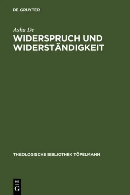 Widerspruch und Widerständigkeit by ASHA de