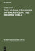 The Social Meanings of Sacrifice in the Hebrew Bible: A Study of Four Writings by David Janzen
