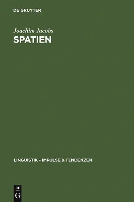 Spatien by Joachim Jacobs
