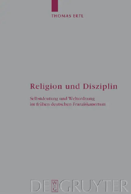 Religion und Disziplin by Thomas Ertl