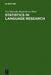 Statistics in Language Research: Analysis of Variance by Toni Rietveld