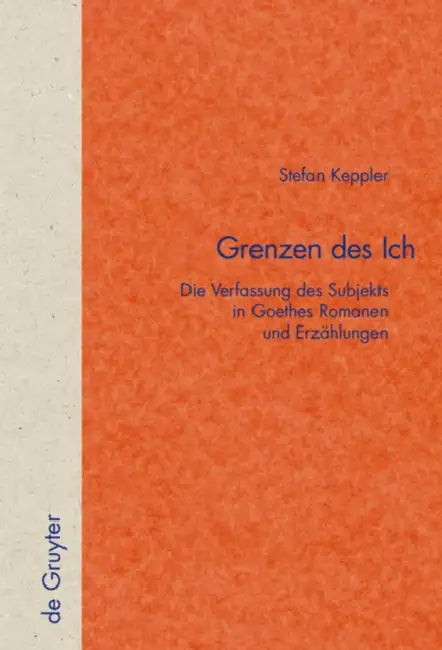 Grenzen des Ich by Stefan Keppler