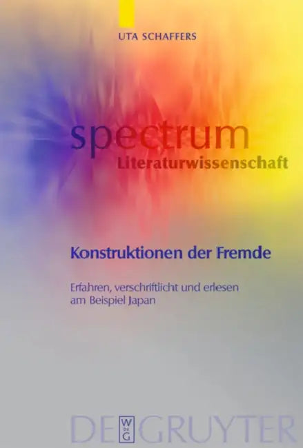 Konstruktionen der Fremde by Uta Schaffers