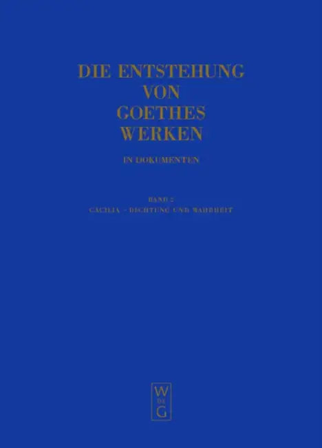 Cäcilia - Dichtung Und Wahrheit by Momme Mommsen, Katharina Mommsen