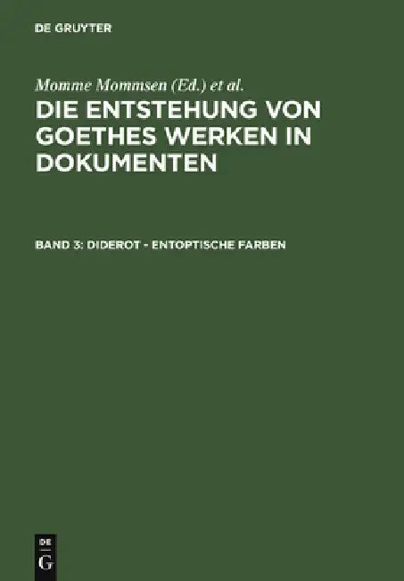 Diderot - Entoptische Farben by Katharina Mommsen
