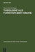 Theologie als Funktion der Kirche by Hans-Martin Rieger