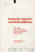 Deutsche Sprache und Kolonialismus by Ingo H. Warnke