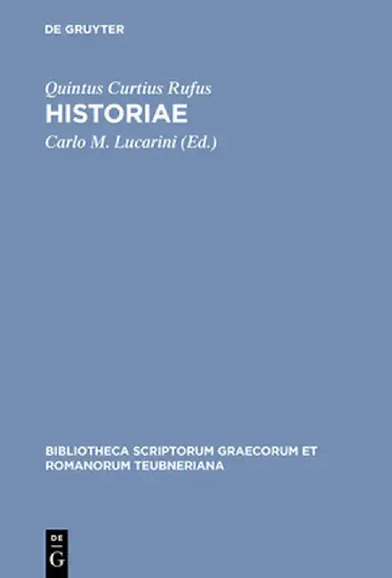 Historiae by Quintus Curtius Rufus