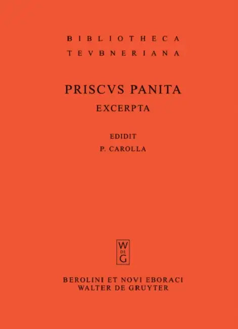 Excerpta et fragmenta by Priscus Panita, Pia Carolla
