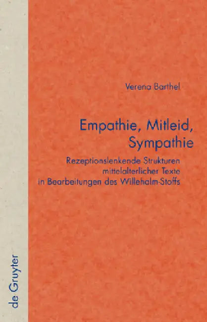 Empathie, Mitleid, Sympathie by Verena Barthel