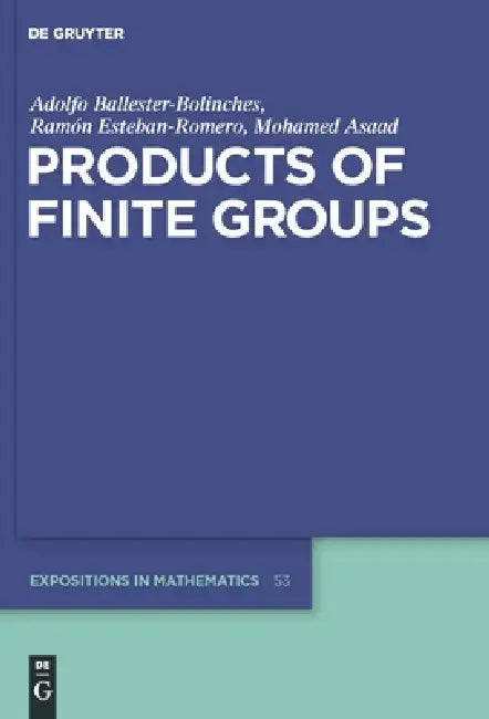 Products of Finite Groups by Adolfo Ballester-Bolinches, Ramon Esteban-Romero, Mohamed Asaad