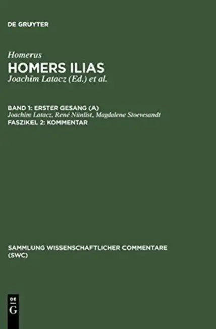 Homers Ilias by Rene (EDT)/ Stoevesandt, Magdalene (EDT)/ Latacz, Joachim (EDT) Nunlist