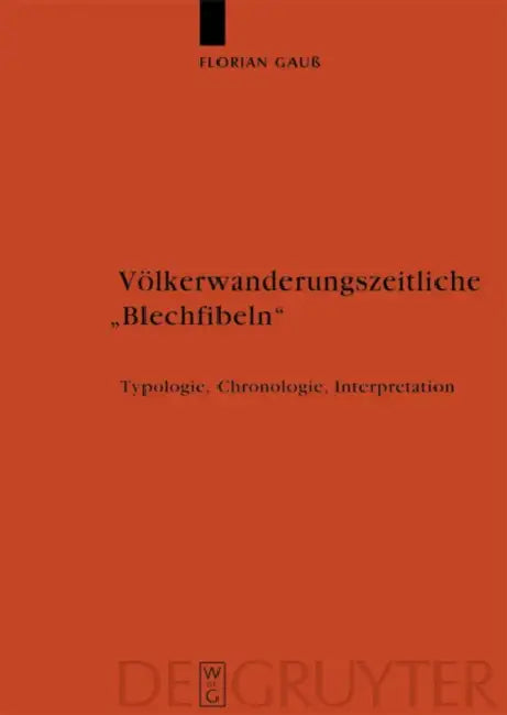 Völkerwanderungszeitliche "Blechfibeln" by Florian Gauß