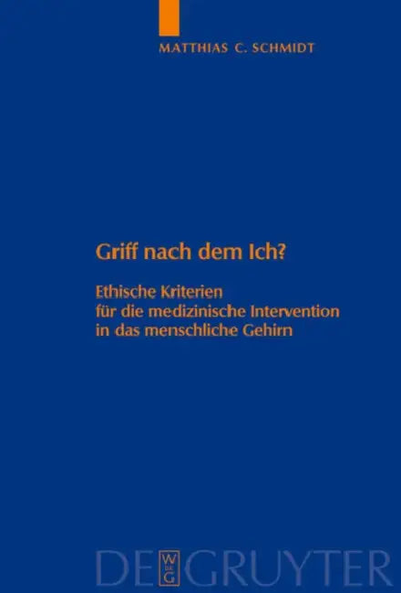 Griff nach dem Ich? by Matthias C. Schmidt
