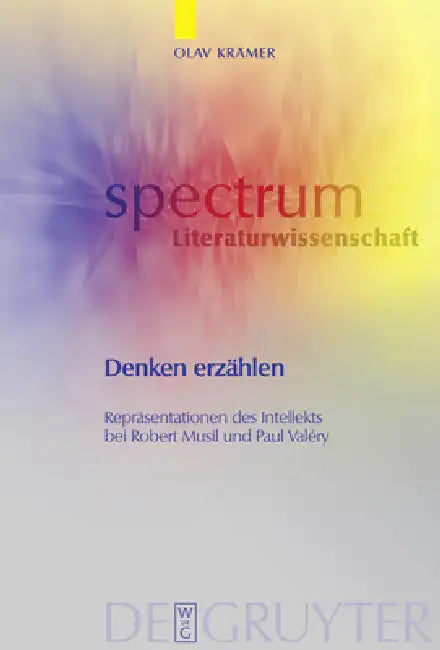 Denken erzählen by Olav Krämer