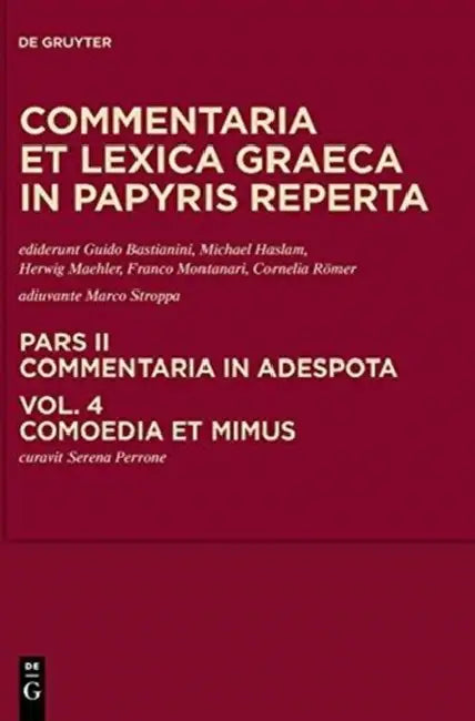 Comoedia Et Mimus by Serena Perrone, Marco Stroppa