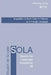 Acquisition of Word Order in Chinese as a Foreign Language by Wenying Jiang