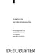 Analecta Septentrionalia: Beiträge Zur Nordgermanischen Kultur- Und Literaturgeschichte by Wilhelm Heizmann, Klaus Böldl, Heinrich Beck