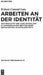Arbeiten an der Identität by Eckart Conrad Lutz