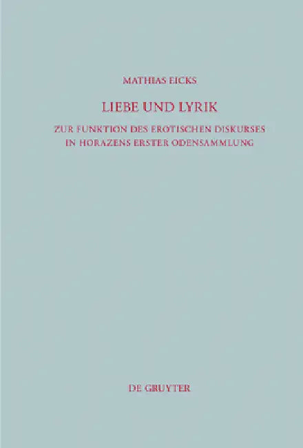 Liebe und Lyrik by Mathias Eicks